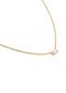 The Eve Yellow Gold 0.3ct Emerald Cultured Diamond Necklace