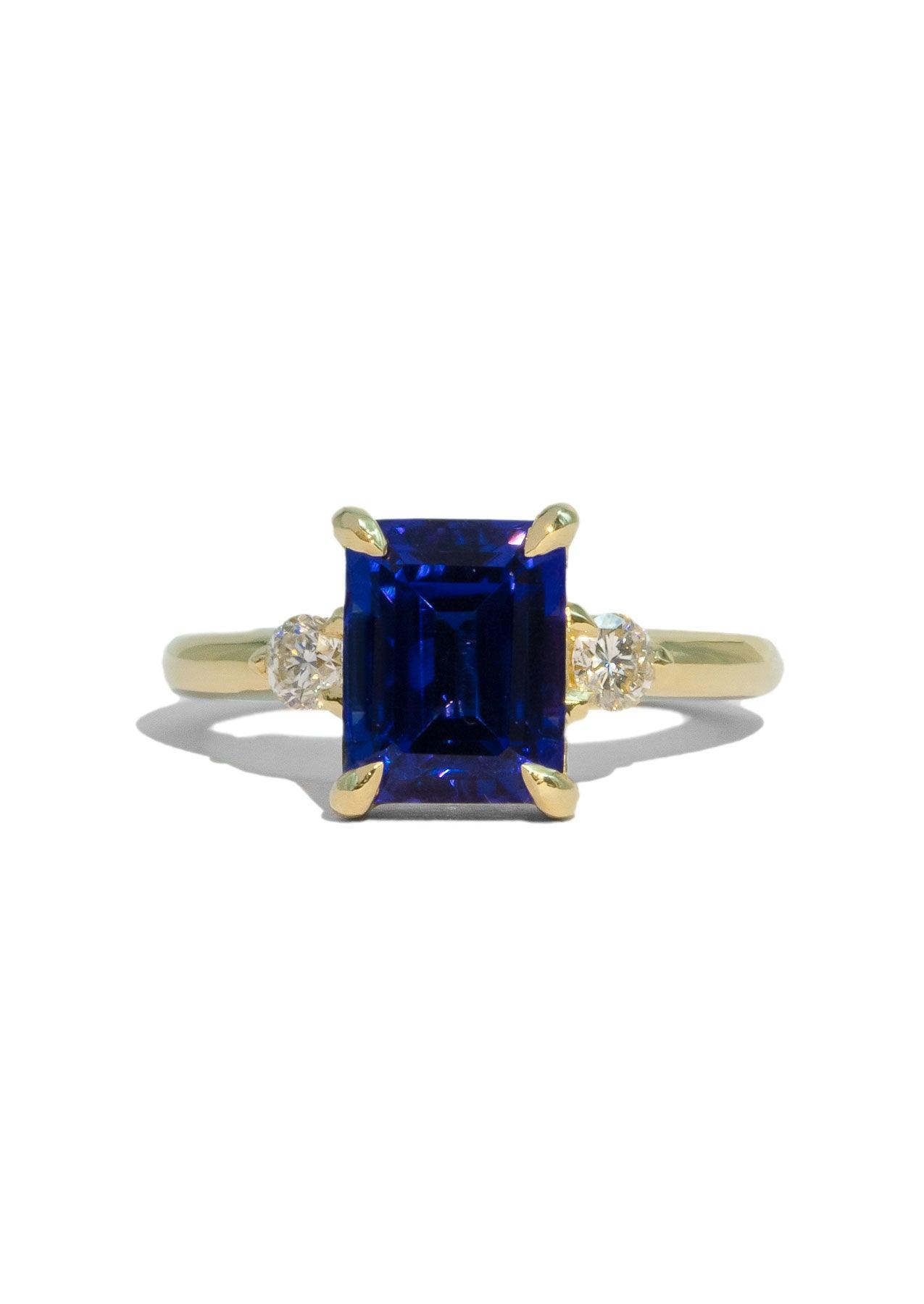 The Ada 2.92ct Blue Tanzanite Ring - Molten Store