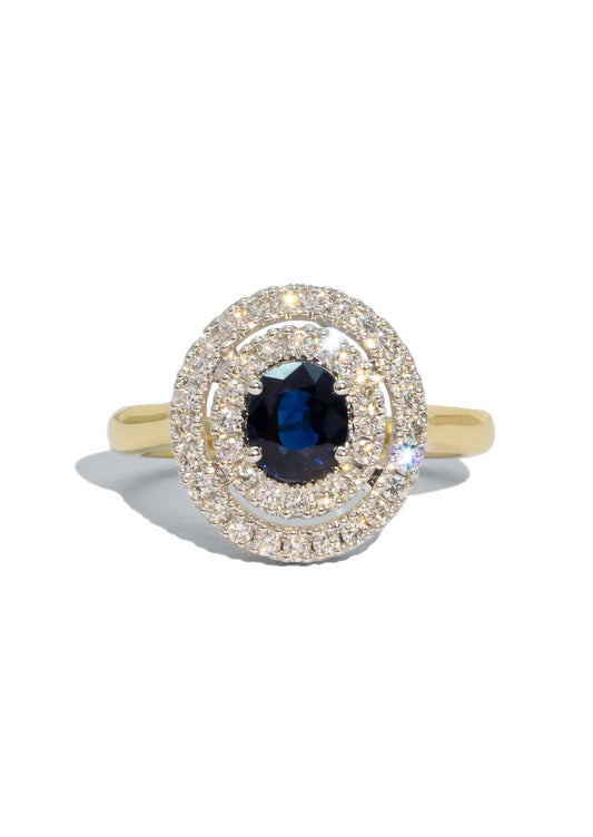 The Beau Australian Sapphire and Diamond Ring