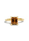 The June 2.7ct Orange Tourmaline Ring - Molten Store