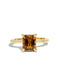 The June 2.7ct Orange Tourmaline Ring
