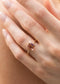 The June 2.7ct Orange Tourmaline Ring