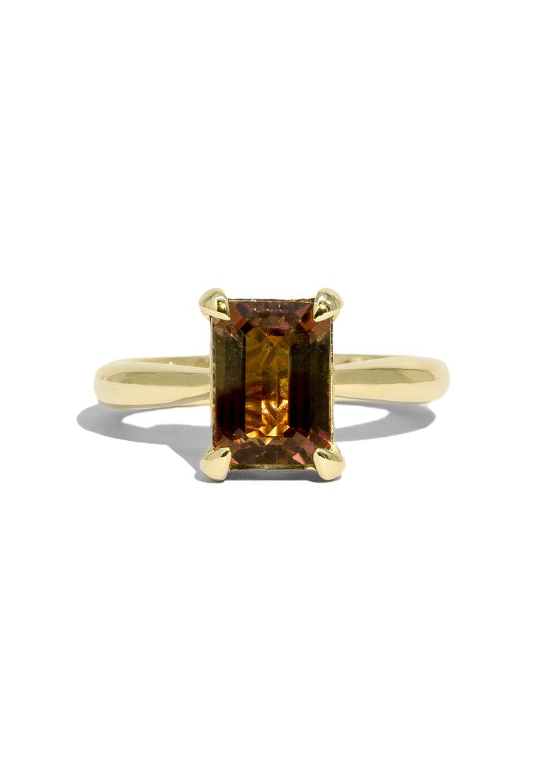 The June 3.25ct Honey Tourmaline Ring - Molten Store