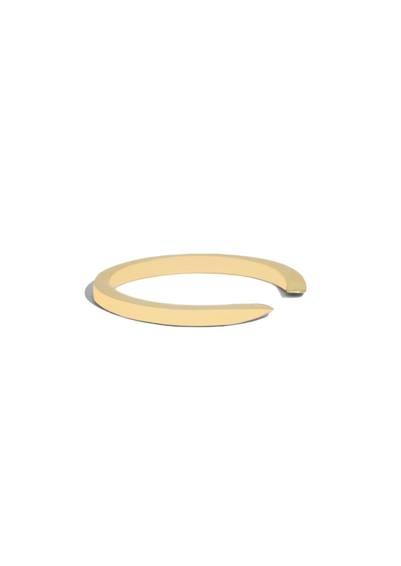 The Open Wedding Band Yellow Gold