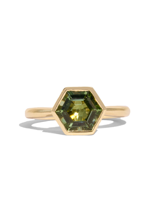 The Isabel Ring with 1.82ct Green Tourmaline