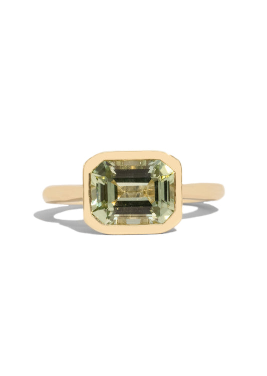 The Isabel Ring with 2.31ct Green Tourmaline