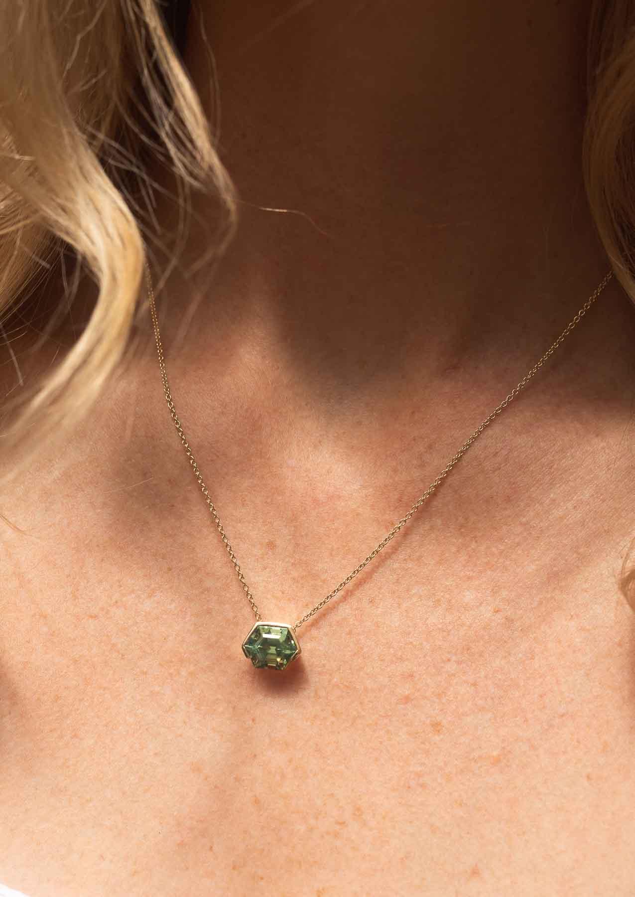 The Marie 4.12ct Tourmaline Necklace