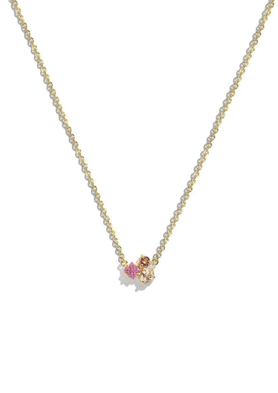 The Bellerose Sapphire & Morganite Necklace