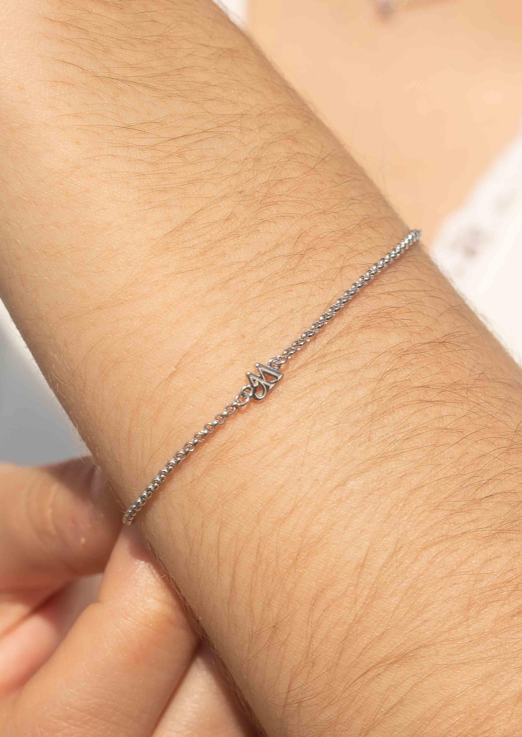 The Insignia Silver Bracelet - Molten Store