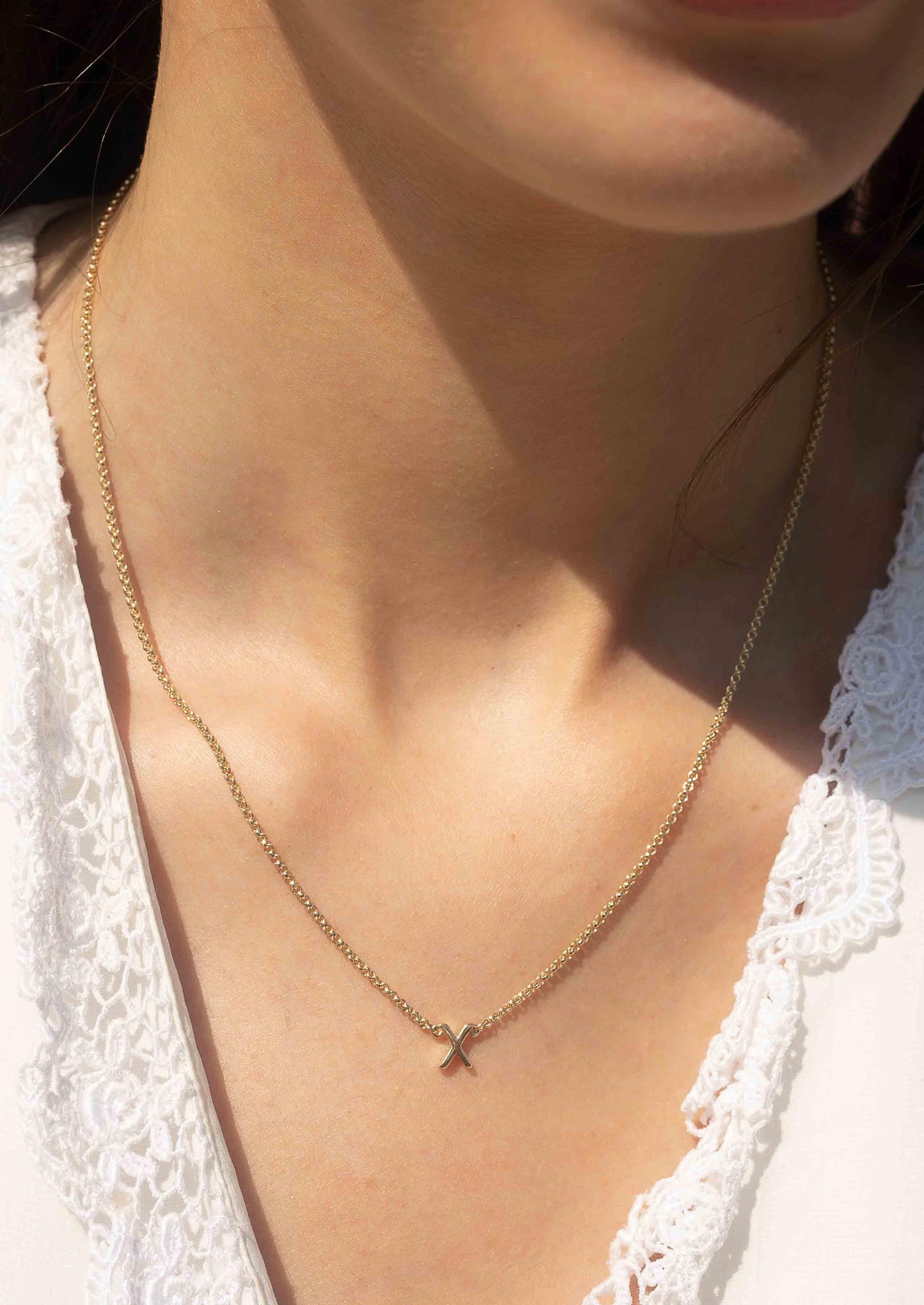 The Solid Gold Metanoia Necklace