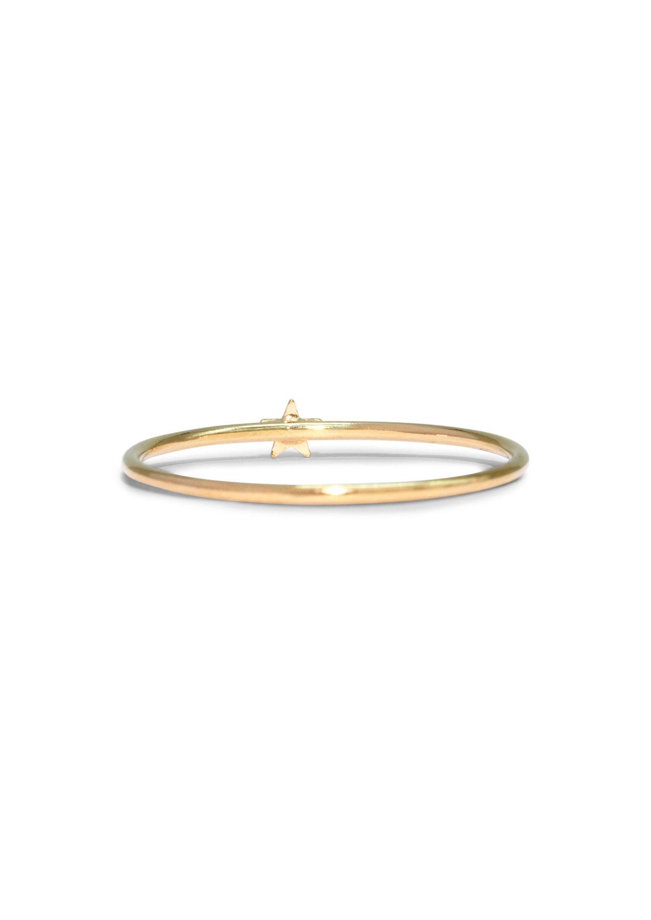 The Teeny Star 14ct Gold Filled Ring - Molten Store