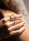 The Diamond Heart 9ct Solid Gold Signet Ring