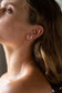 The Poe Yellow Gold 0.6ct Marquise Cultured Diamond Earrings