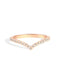 The Allude Rose Gold Diamond Band