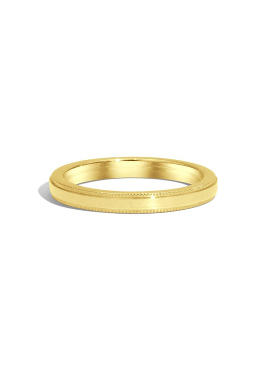 The Epoch Yellow Gold Band
