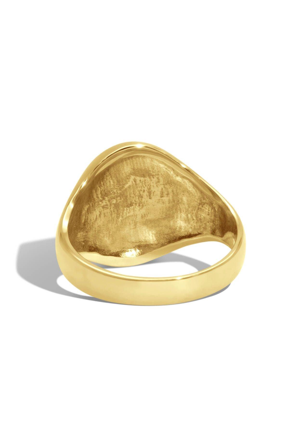 The Era Yellow Gold Signet Ring