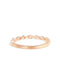 The Splendid Rose Gold Diamond Band