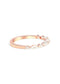 The Splendid Rose Gold Diamond Band
