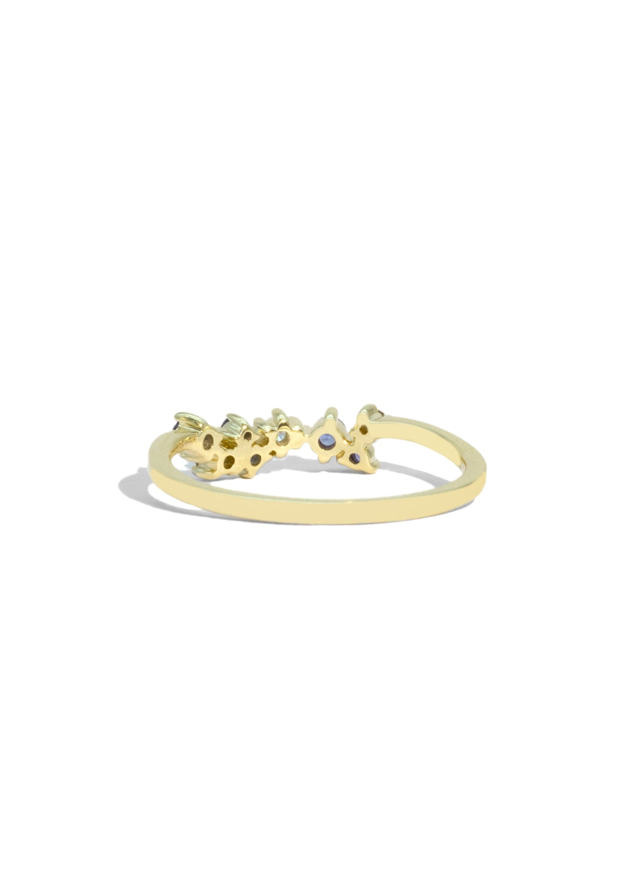 The Stephanie Vintage Sapphire and Diamond Ring