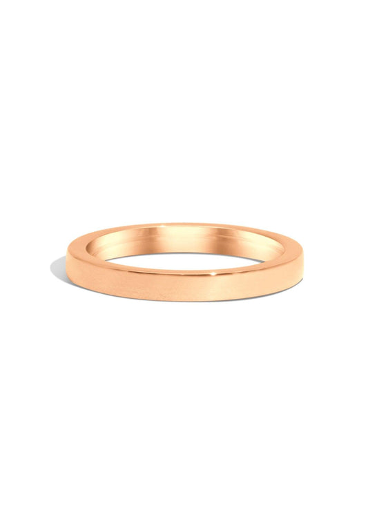 The Helm Rose Gold Band