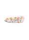 The Round Brilliant Banks Rose Gold Cultured Diamond Ring