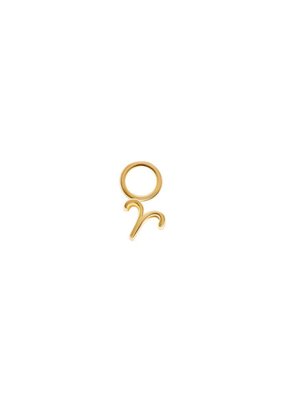 The Gold Zodiac Earring Charm