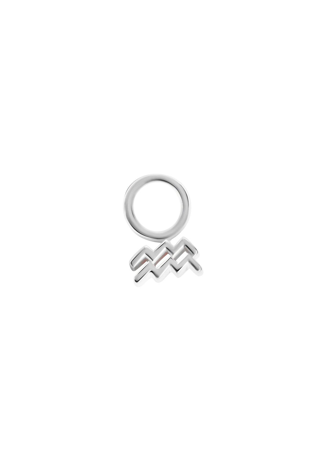 The Zodiac Silver Earring Charm - Molten Store