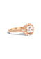 The Eliza Rose Gold Cultured Diamond Ring