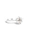 The Florence White Gold Cultured Diamond Ring