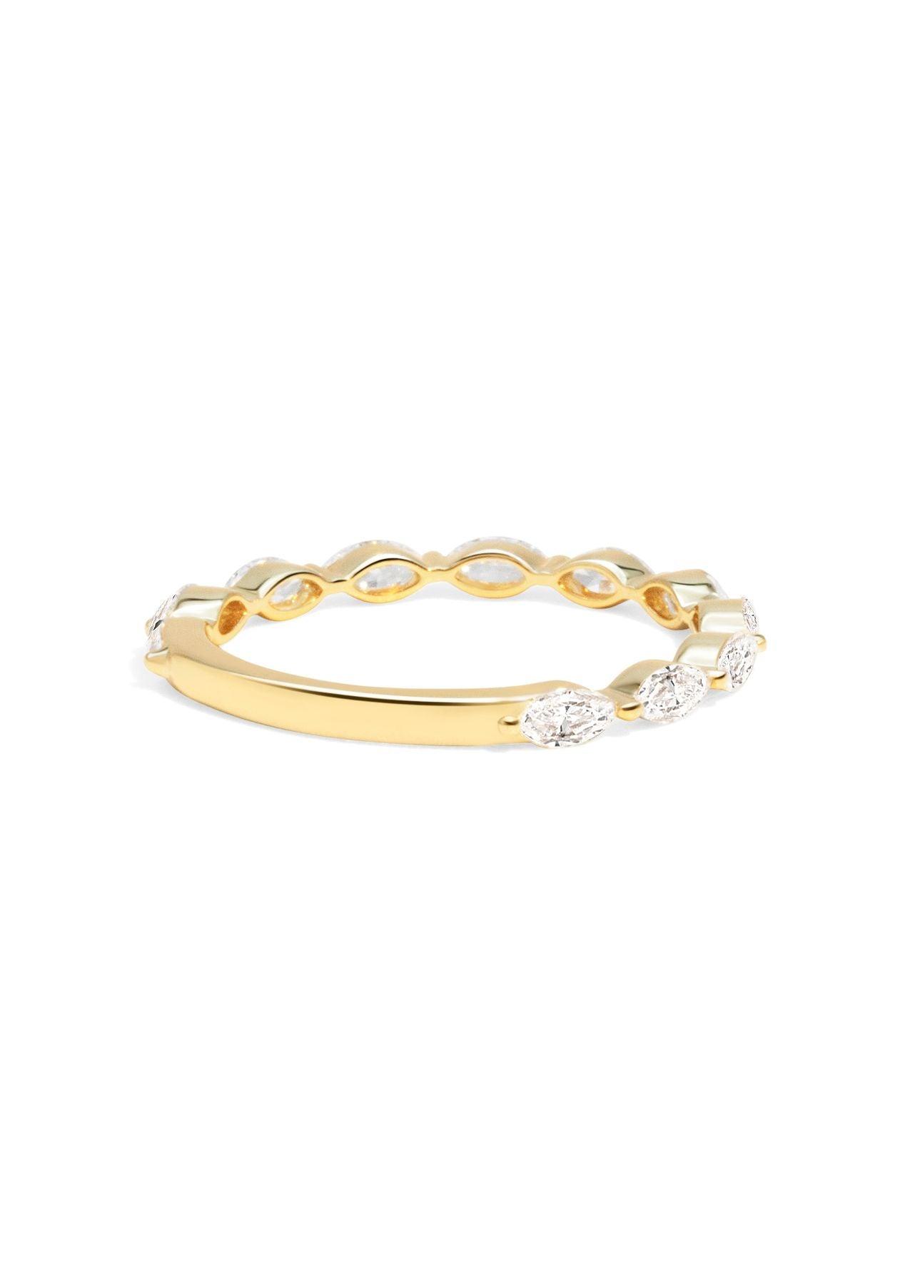 The Wonder Yellow Gold Diamond Band