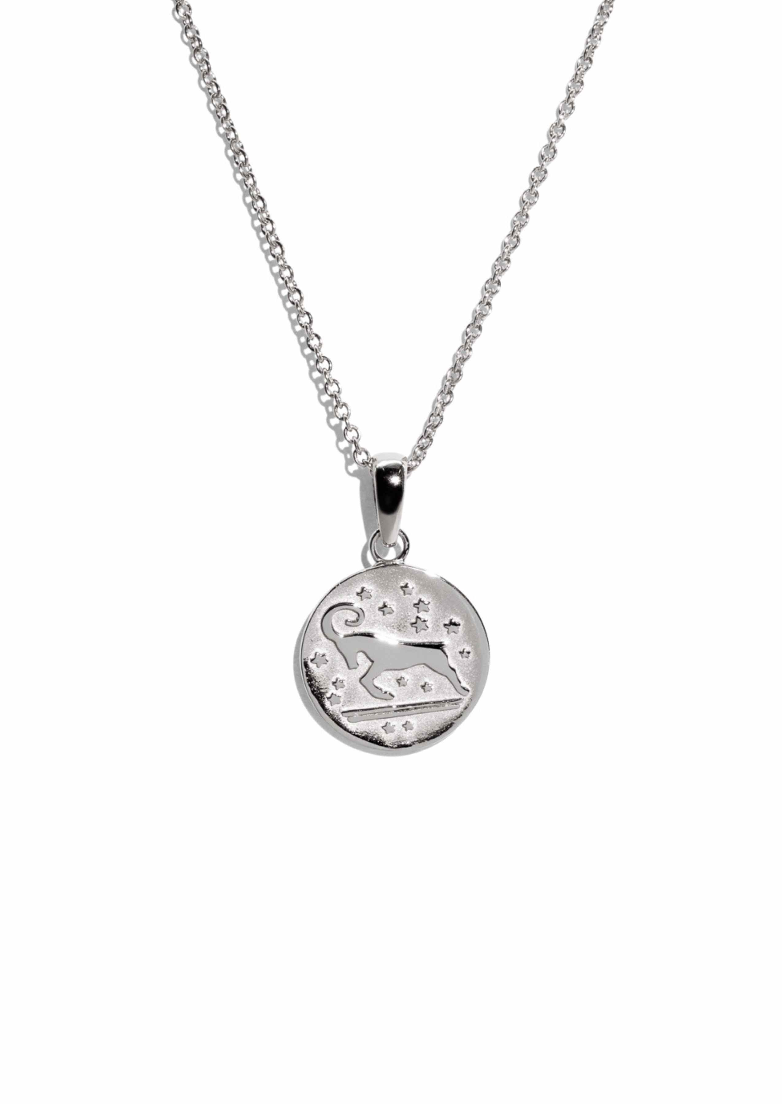The Aries Zodiac Silver Necklace