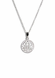 The Gemini Zodiac Silver Necklace