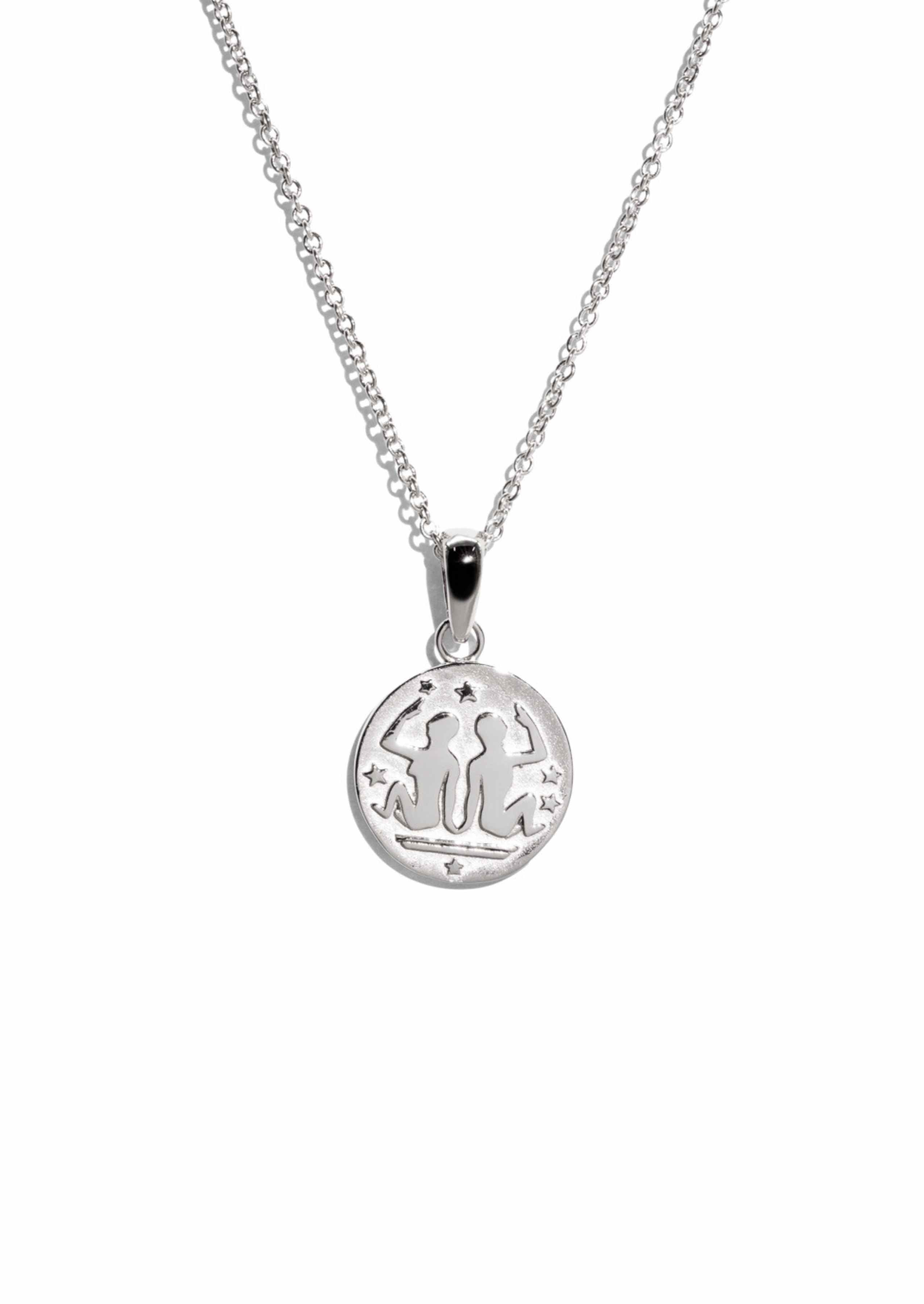 The Gemini Zodiac Silver Necklace