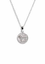 The Leo Zodiac Silver Necklace