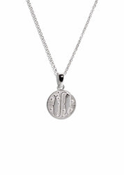 The Pisces Zodiac Silver Necklace