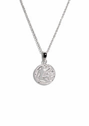 The Virgo Zodiac Silver Necklace