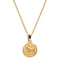 The Gold Taurus Zodiac Necklace