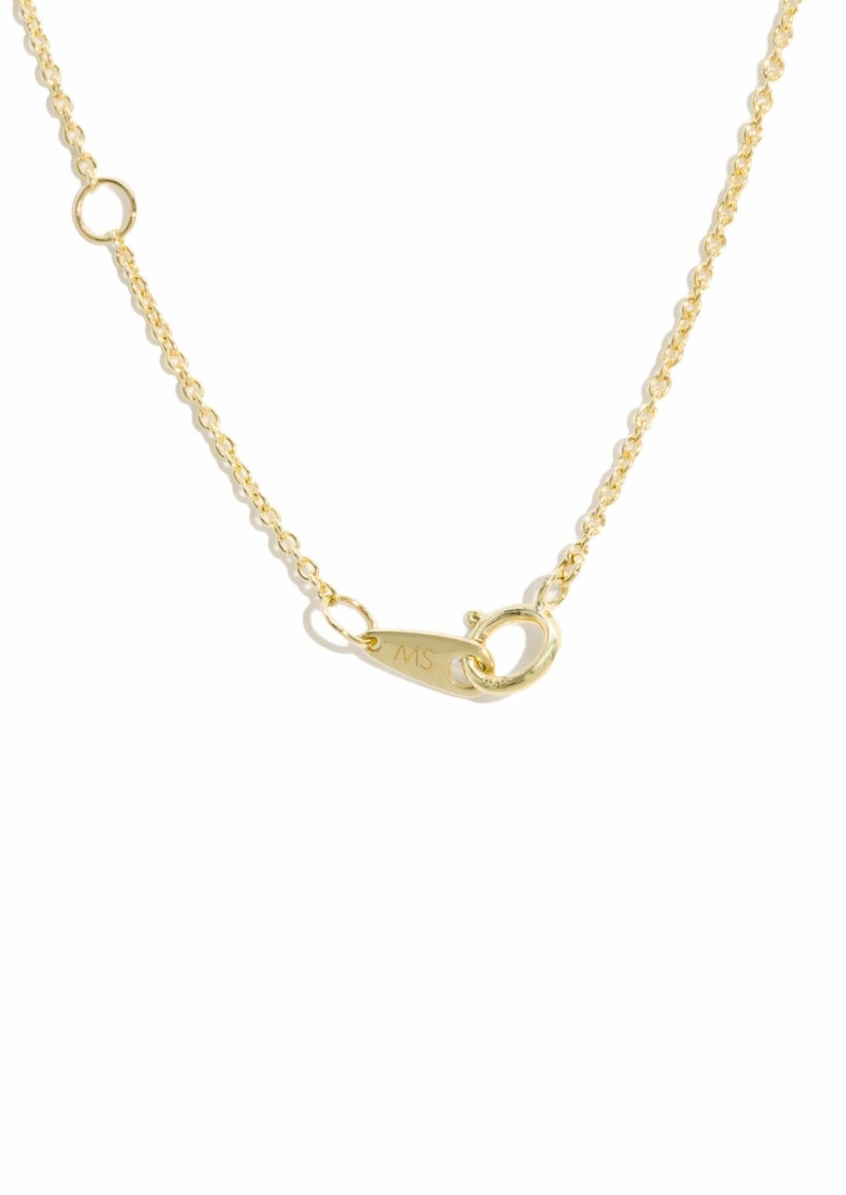 The Bellerose Necklace with Sapphire & Morganite - Molten Store
