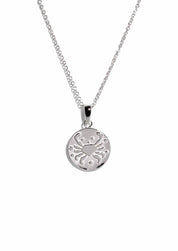 The Cancer Zodiac Silver Necklace - Molten Store