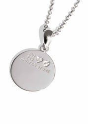 The Leo Zodiac Silver Necklace - Molten Store