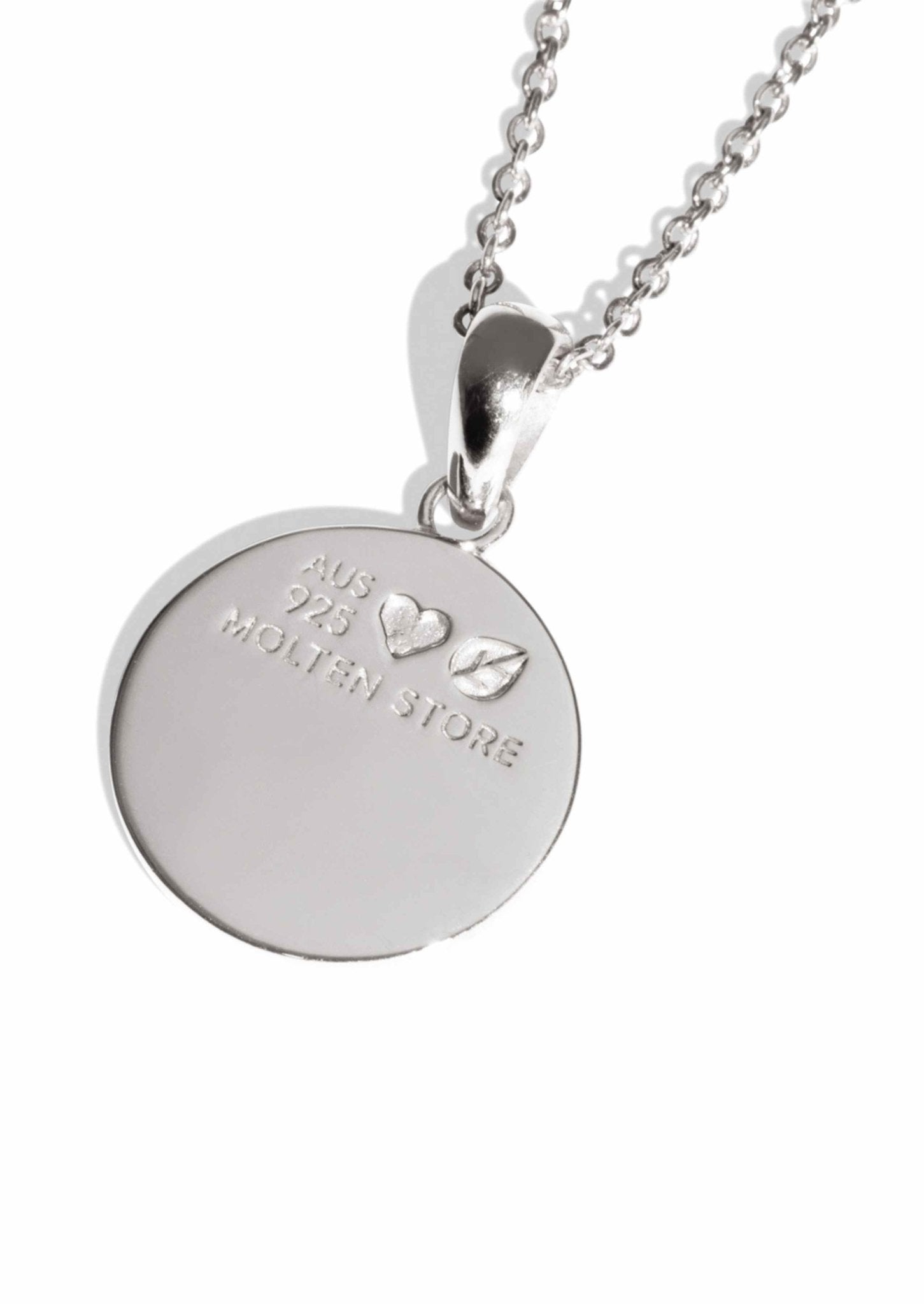 The Libra Zodiac Silver Necklace - Molten Store