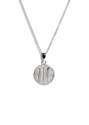 The Pisces Zodiac Silver Necklace - Molten Store