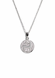 The Sagittarius Zodiac Silver Necklace - Molten Store