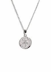 The Scorpio Zodiac Silver Necklace - Molten Store