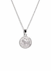 The Taurus Zodiac Silver Necklace - Molten Store