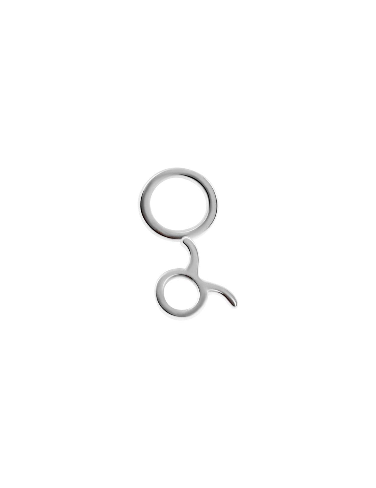 The Zodiac Silver Earring Charm - Molten Store