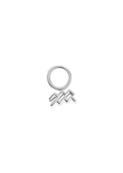 The Zodiac Silver Earring Charm - Molten Store