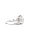 The Iris White Gold Cultured Diamond Ring